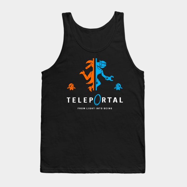 Teleportal Tank Top by Coppi